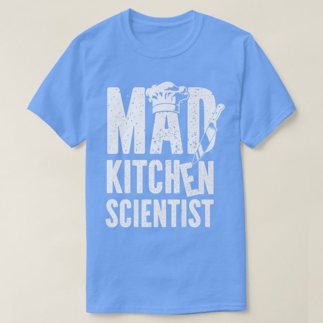 Cooking Cook Kitchen Chef Mad Kitchen Scientist T Shirt (Design framsida)
