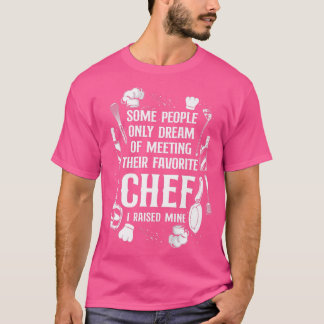 Cooking Cook Mamma Mor Kitchen Chef T Shirt