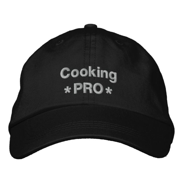Cooking Pro Broderad Keps (Framsida)