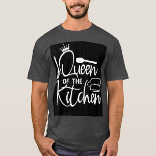 Cooking Queen Kitchen Chef Hat Cook Culinary Stude T Shirt