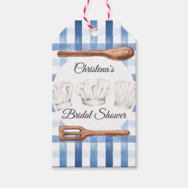 Cooking Up Love Bridal Shower Favor Presentetikett