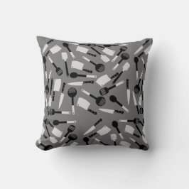 Cooking Utensils Mönster Kudde