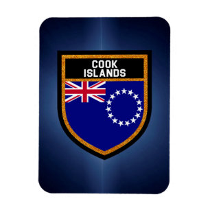 Cooköarna Flagga Magnet