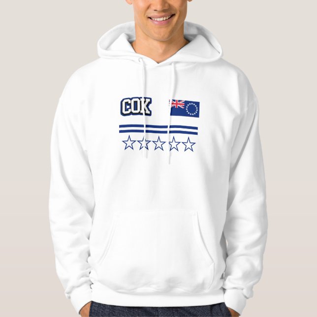 Cooköarna Flagga Munkjacka (Framsida)