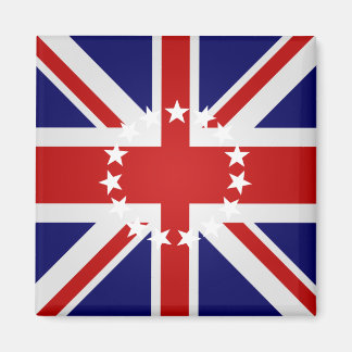 Cooköarna Högkvalitativ Flagga Magnet