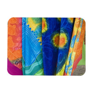 Cooköarna, Rarotonga. Batiktyg Punanga Nui Magnet