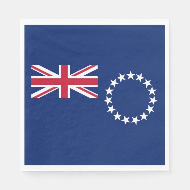 Cooköarnas flagga pappersservett (Framsidan)