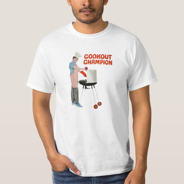Cookout Champion T Shirt (Framsida)