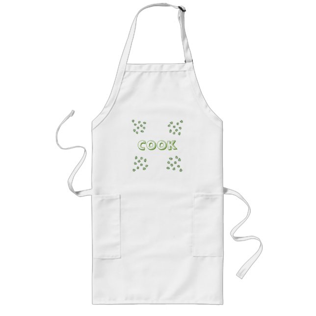 Cooks Apron Långt Förkläde (Framsidan)