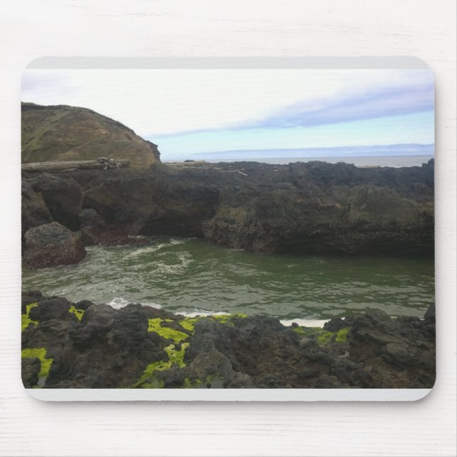 Cooks Chasm, Cape Perpetua, Oregon Musmatta (Framsidan)