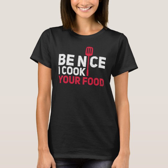 Cooks Cooks Cooking Chefs... T Shirt (Framsida)