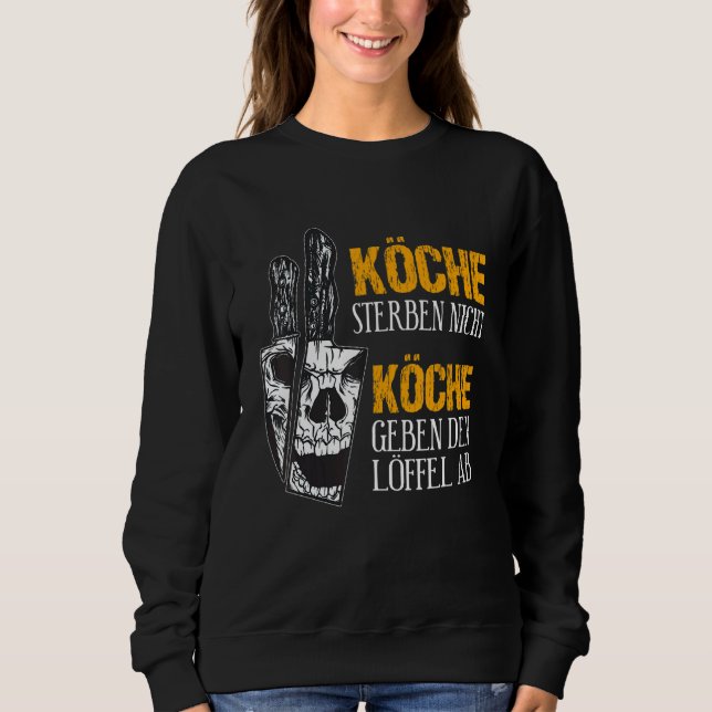 Cooks Die Chefs Ge av Spoon Chef T Shirt (Framsida)