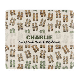 Cooks It Good Personalized Cutting Board