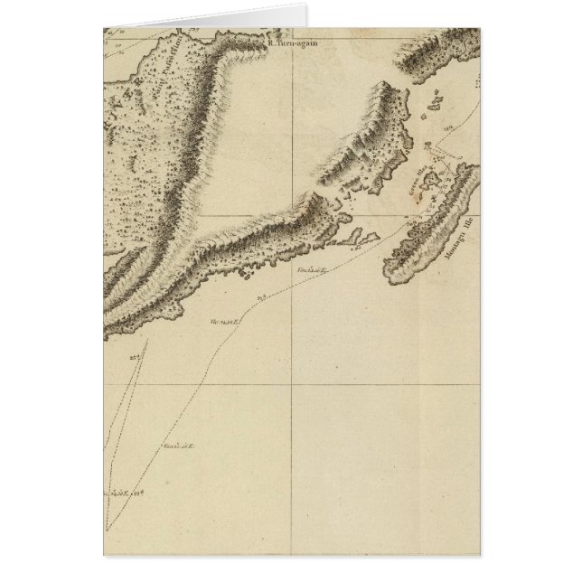 Cooks River, Alaska Hälsningskort (Framsidan)