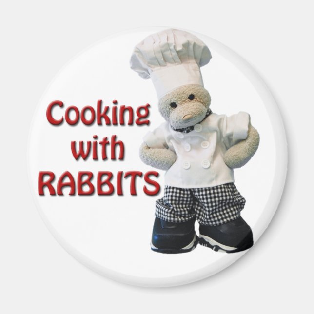 CookwifRabbits Fridge Magnet (Framsidan)