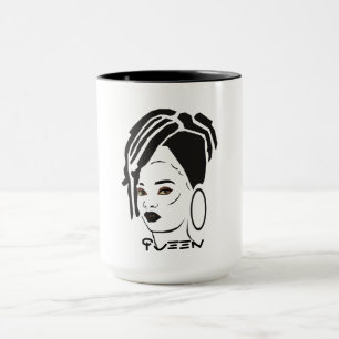 Cool African Queen Combo Mugg