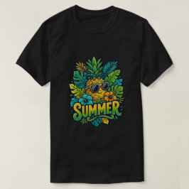 Cool Ananas som använder solglasögon - sött sommar T Shirt