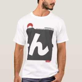 Cool and stylish Japanese Hiragana T-shirt "ん"