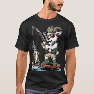 Cool Angler Get Reeling in Stor Abborre T Shirt