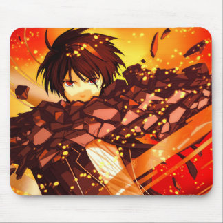 Cool Anime Pojke Musmattor – Stilfull Desk Bordsun