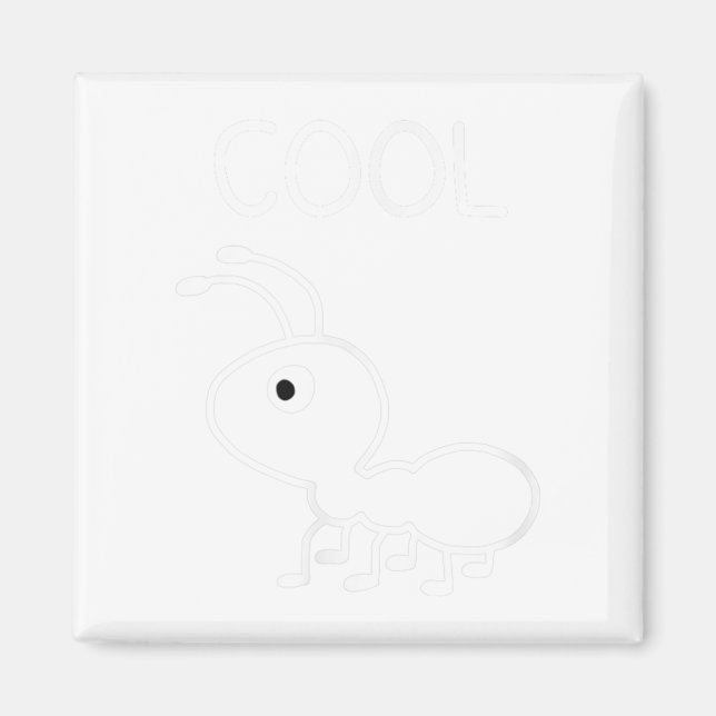 Cool Ant, Puns, Funny, Jokes, Sarcastic _1  Magnet (Framsidan)