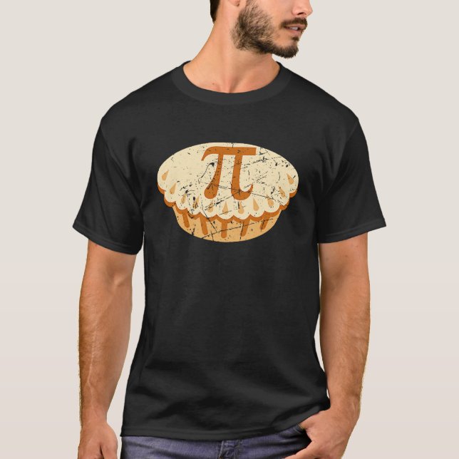 Cool Apple Pie Pi Day Symbol Math Teachers Student T Shirt (Framsida)
