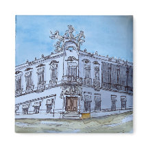 Cool arkitektur i Mazatlan Mexiko