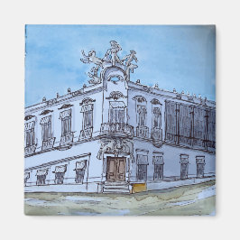 Cool arkitektur i Mazatlan Mexiko Magnet