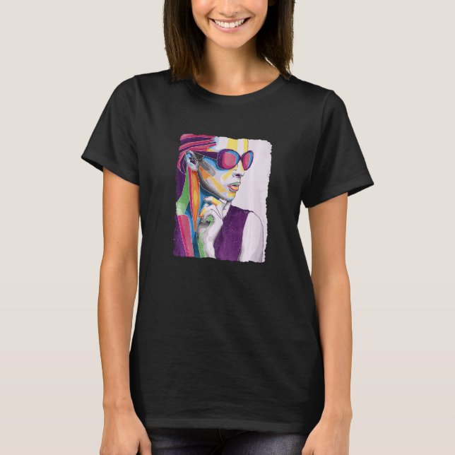 Cool Art Woman Premium T Shirt (Framsida)