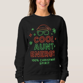 Cool Aunt Energy Christmas Shirt – Holiday  T