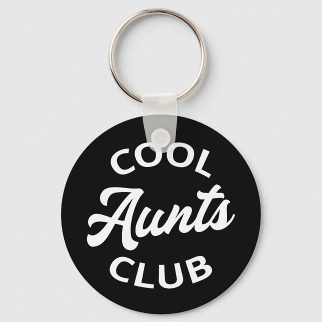 Cool Aunts Club I Nyckelring (Framsida)