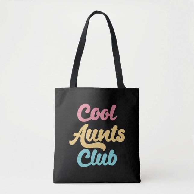 Cool Aunts Club II Tygkasse (Framsida)