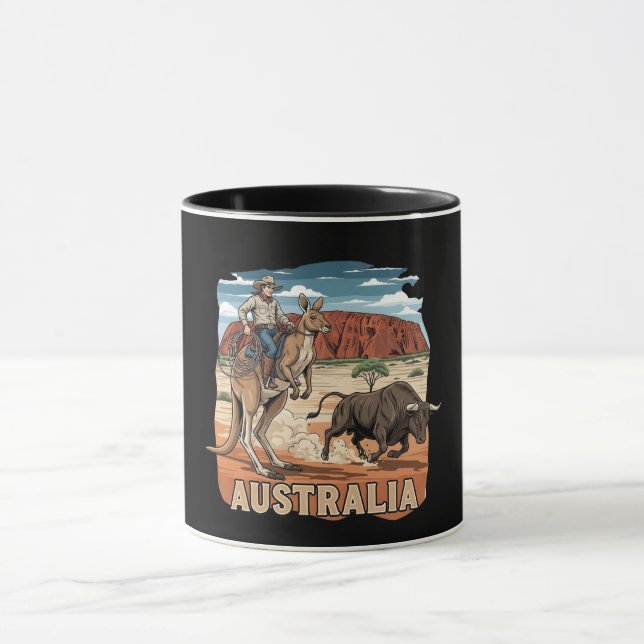 Cool Australien Mugg (Center)