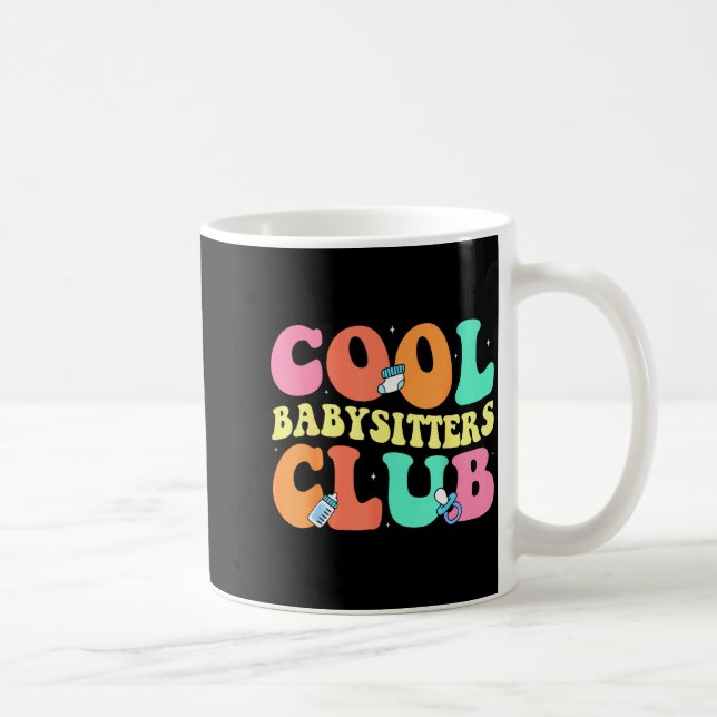 Cool Babysitters Club - Groovy Design Babysitter B Kaffemugg (Höger)