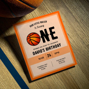 Cool Baller Basketball Budget 1:a födelsedagarinbj