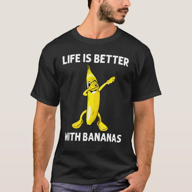 Cool Banana För Män Kvinnor Dabbing Gul Söt Tröja (Framsida)