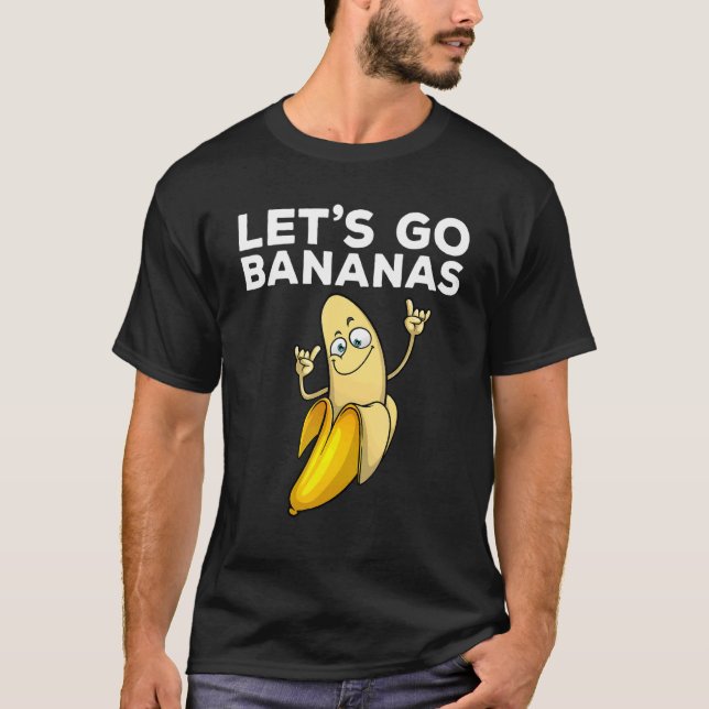 Cool Banana For Men Women Kids Banana  Tropical Fr T Shirt (Framsida)
