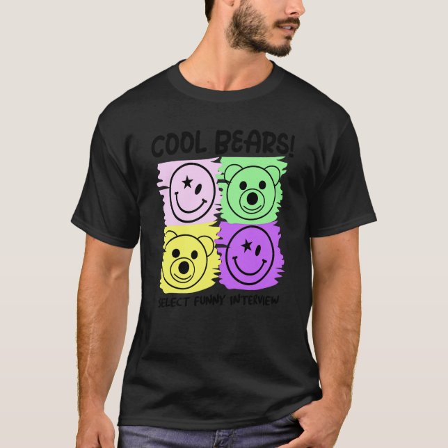 cool bears t shirt (Framsida)