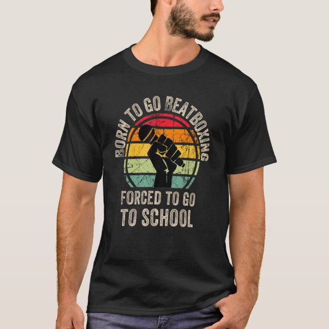 Cool Beatboxing Game Graphic for Son Beatboxing So T Shirt (Framsida)