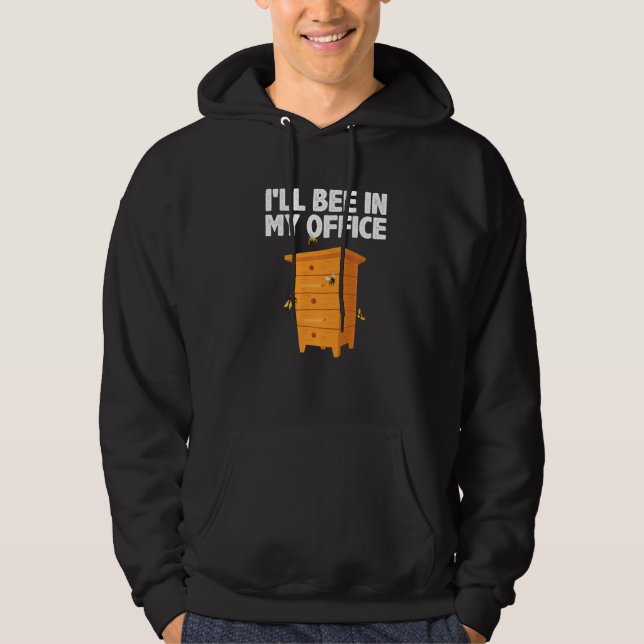 Cool Beekeeper Men Women Beekeeping Bee  Honeybee Hoodie (Framsida)