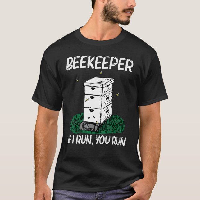 Cool Beekeeping For Men Women Honeybee Honeycomb   T Shirt (Framsida)