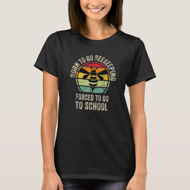 Cool Beekeeping Honey Graphic for Son Beekeeping B T Shirt (Framsida)