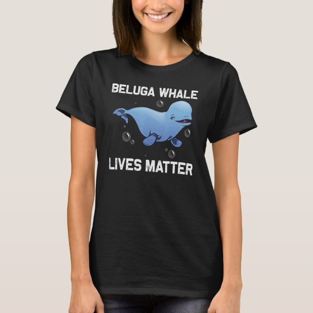 Cool Beluga Whale For Men Women Orca Whales Save T T Shirt (Framsida)
