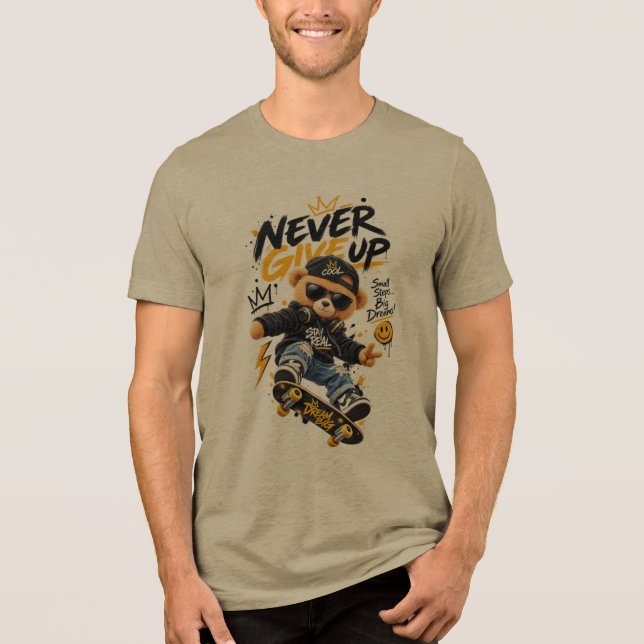 Cool Björn Skate T Shirt (Framsida)