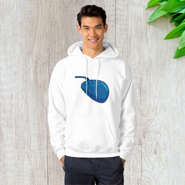Cool Blue Computer Mouse Tech Hoodie (Skapare uppladdad)