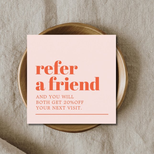 Cool Bold Pastel White Beauty Salon Rabattkort (Skapare uppladdad)