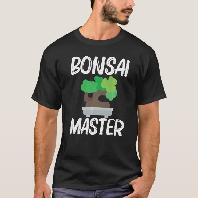Cool Bonsai For Men Women Tree Plant Garden   1 T Shirt (Framsida)