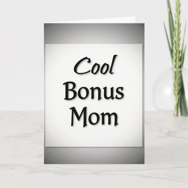 Cool Bonus Mamma Kort (Framsida)
