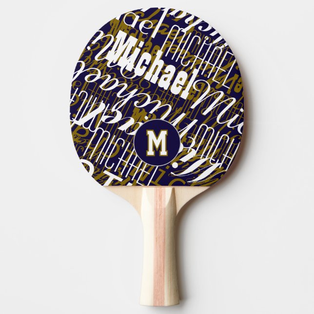 Cool bordtennisracket - Monogram (Framsidan)