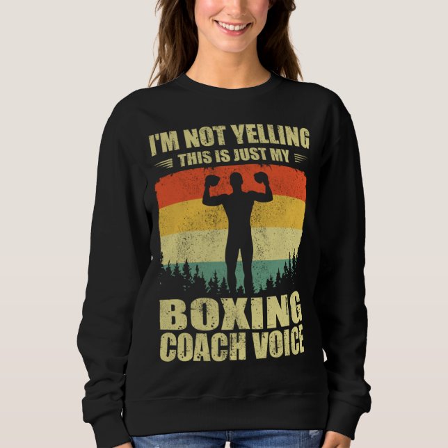 Cool Boxing Coach For Men Women Team Boxing Coachi T Shirt (Framsida)